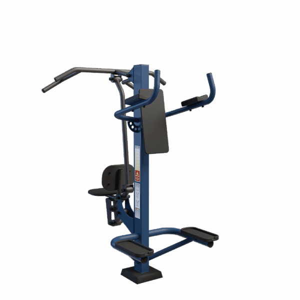 MB 7.03 Combined Pull Down and Leg Raise Station