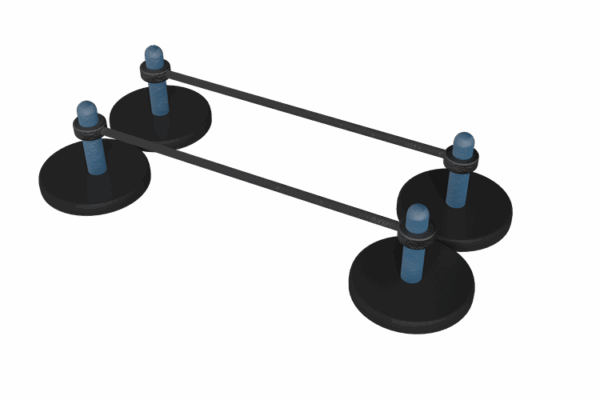 MB 7.60/5 Low Parallel Bars