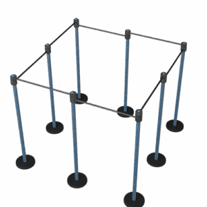 MB 7.60/8 Pull Up Bars Set