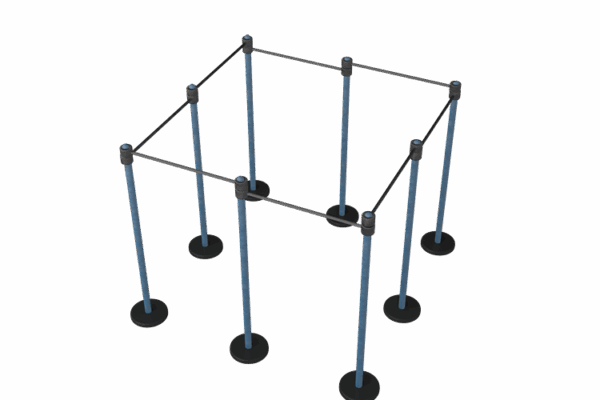 MB 7.60/8 Pull Up Bars Set