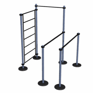 MB 7.60/10 Combined Wall, Pull And Parallel Bars