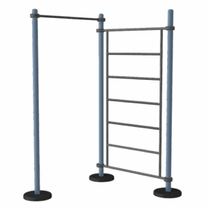 MB 7.60/15 Combined Pull Up And Wall Bars