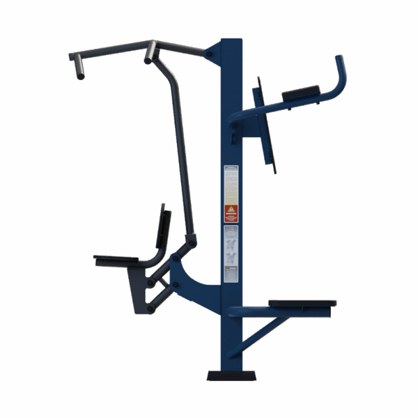 MB 7.03 Combined Pull Down and Leg Raise Station - Afbeelding 2