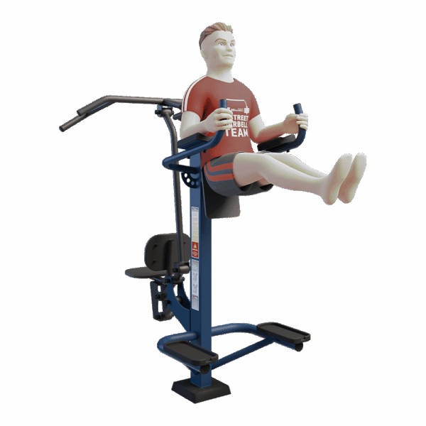 MB 7.03 Combined Pull Down and Leg Raise Station - Afbeelding 7