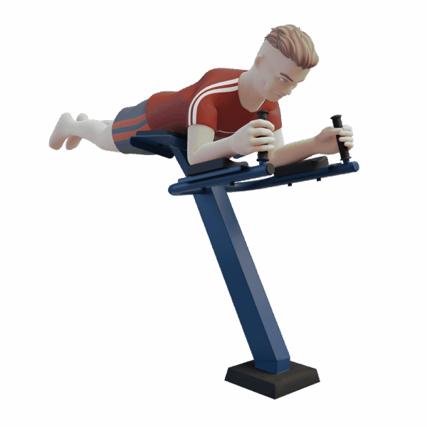MB 7.14 Inverse Hyperextension - Afbeelding 5