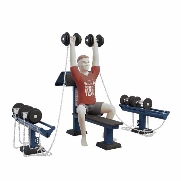 MB 7.33 Dumbbell Set (Light) - Afbeelding 9